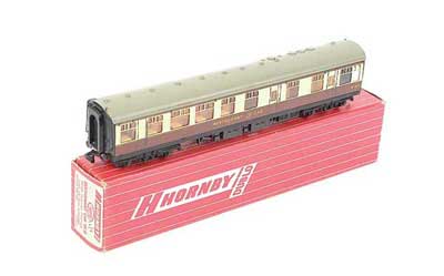 Appraisal: Hornby Dublo -Rail brown and cream Superdetail Restaurant Car small