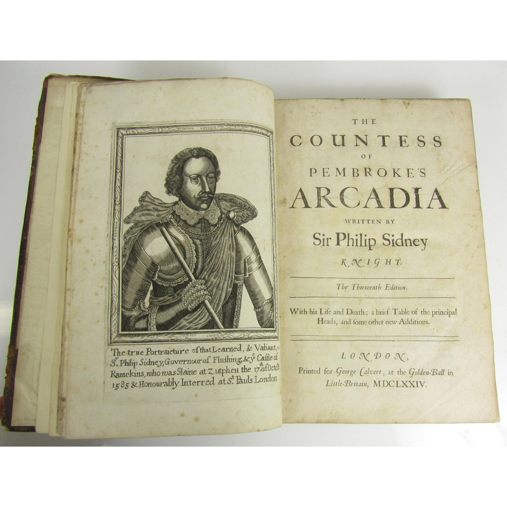 Appraisal: Sidney Sir Philip The Countess of Pembroke's Arcadia London George