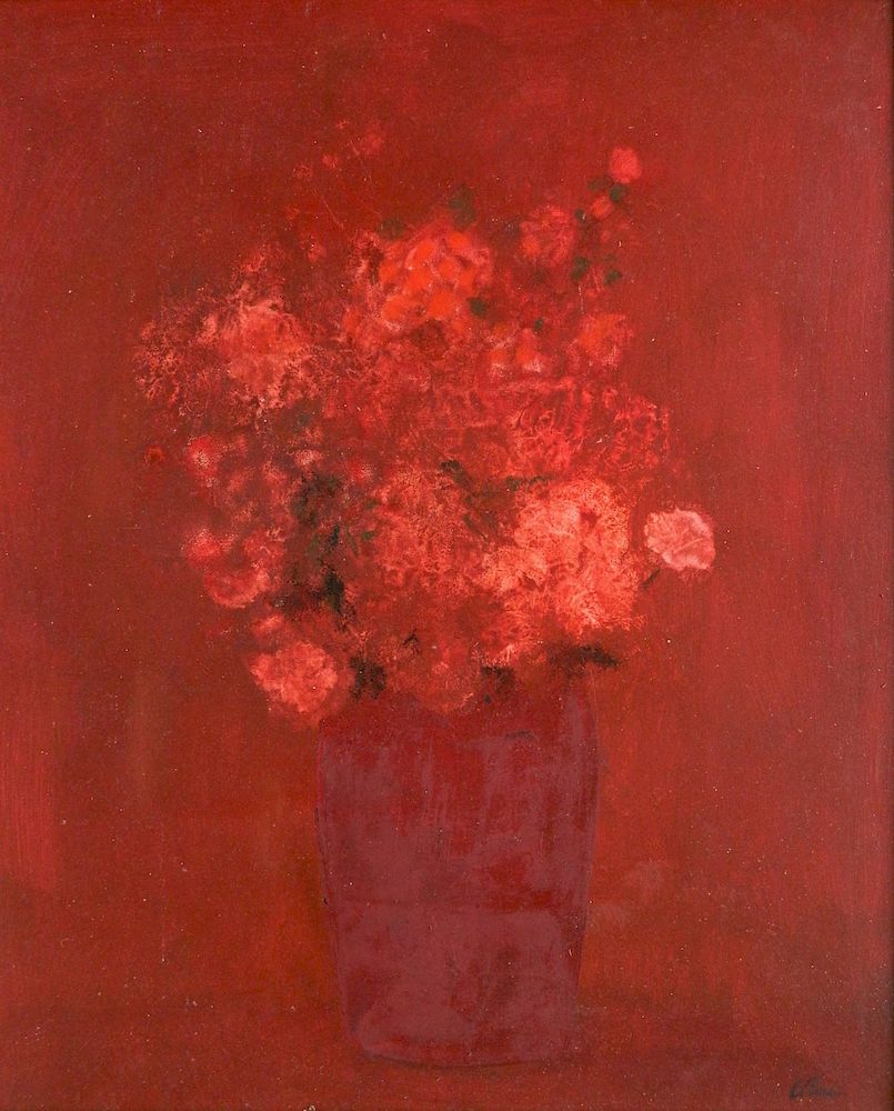 Appraisal: Harold Cohn oil Harold Cohn American - - ''Carnations and