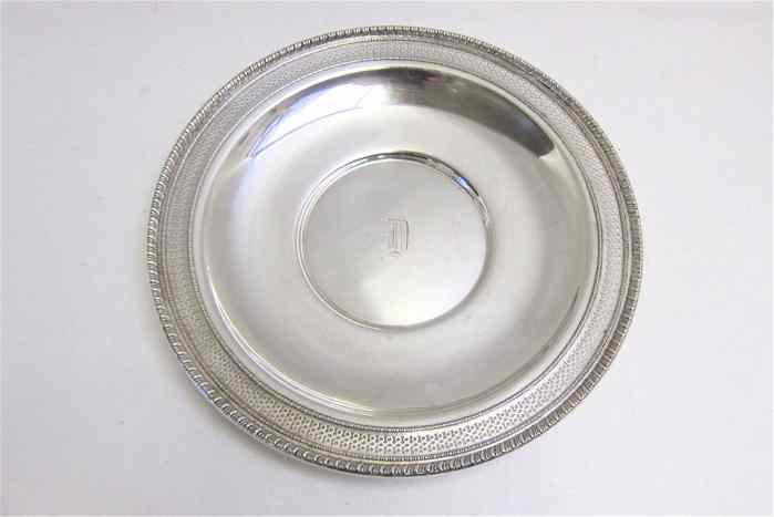 Appraisal: AMERICAN STERLING SILVER TRAY by Frank M Whiting Co -