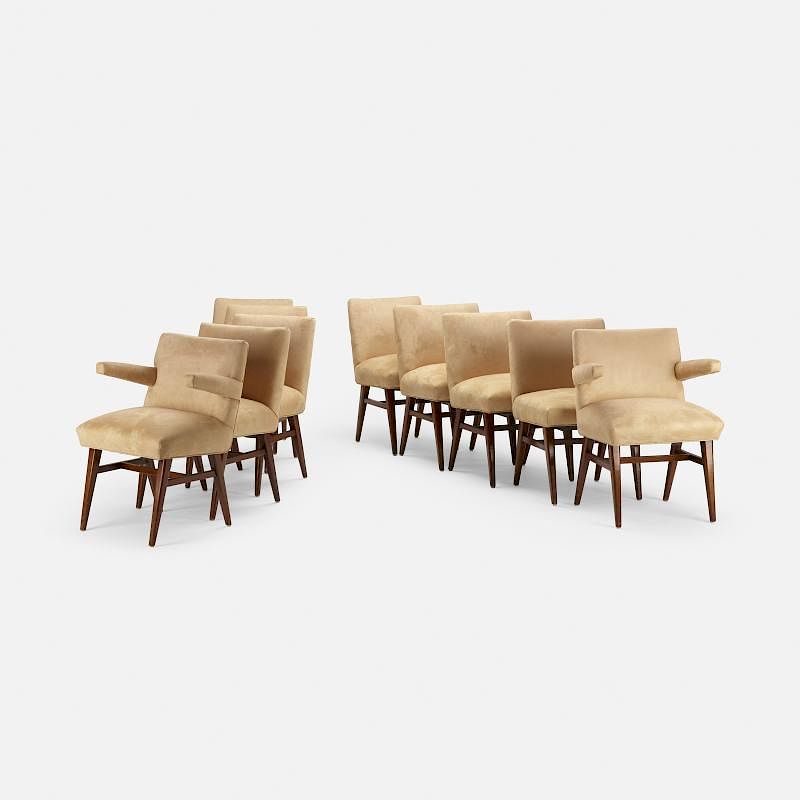 Appraisal: T H Robsjohn-Gibbings dining chairs set of ten T H