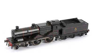 Appraisal: Bassett-Lowke O Gauge - - Loco and Tender BR black