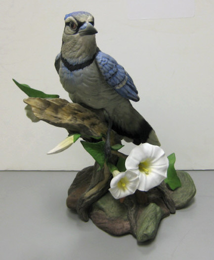 Appraisal: BOEHM EDWARD MARSHALL INC TRENTON NJ Porcelain bird Blue Jay