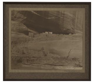 Appraisal: Carl Karl Moon ''White-House Ruin Canyon DeChelly Arizona'' signed and