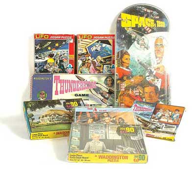 Appraisal: TV Related Toys including Gerry Anderson's Thunderbirds Joe etc Waddingtons