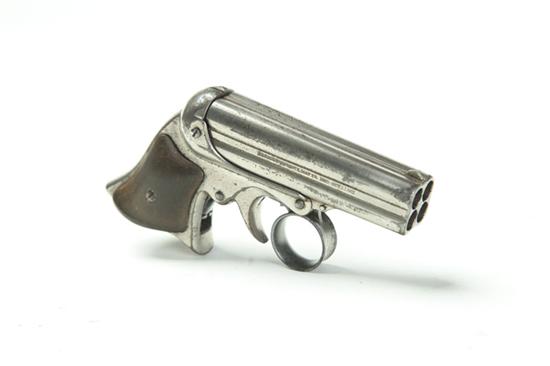 Appraisal: REMINGTON-ELLIOT ''PEPPERBOX'' DERINGER caliber rimfire four '' stationary barrels ring