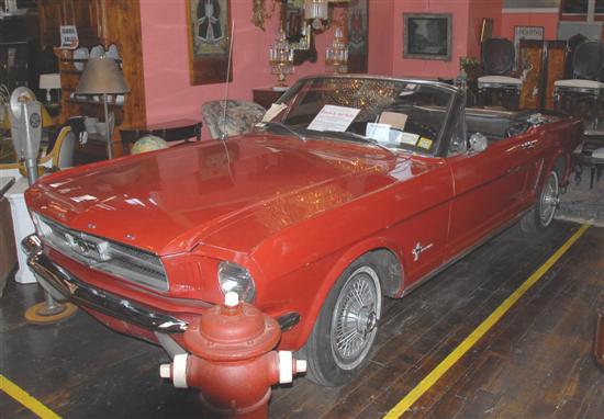 Appraisal: FORD MUSTANG Cylinder original condition with repaint owners miles