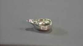 Appraisal: A Sterling silver pap boat London circa D R Hennell