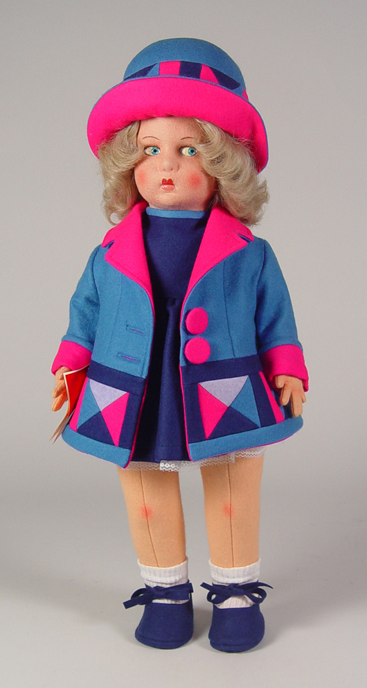 Appraisal: Lenci Italian Felt Doll - Irene Remake of the 's