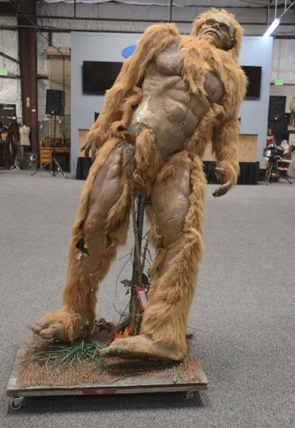 Appraisal: Seven Foot Tall Bigfoot Creature Made of latex rubber and