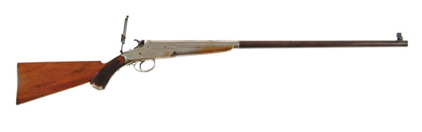 Appraisal: VERY RARE UNIQUE C B HOLDEN TIP-UP MID-RANGE TARGET RIFLE