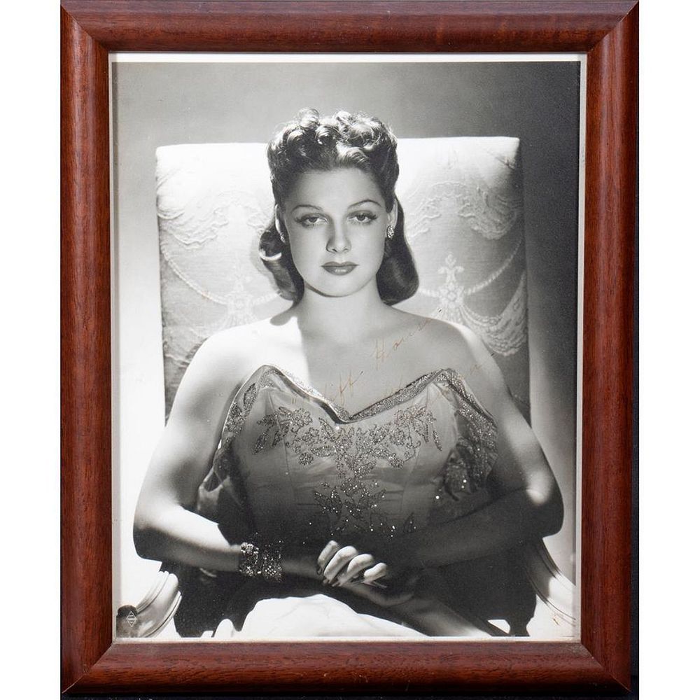 Appraisal: Ann Sheridan Original autographed inscribed photograph Size x Condition Showing