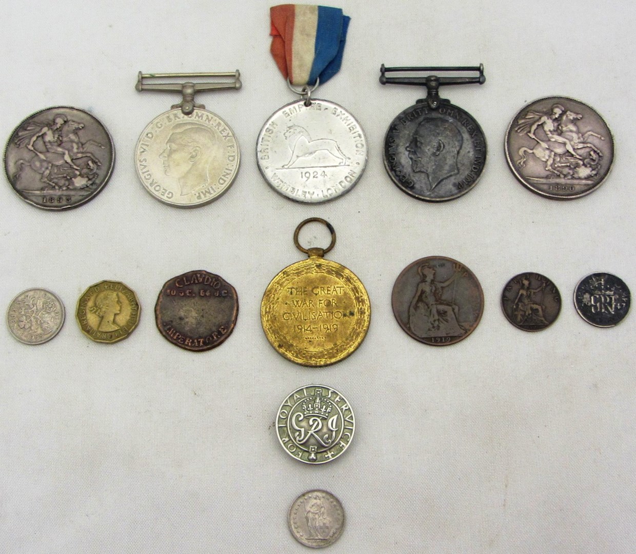 Appraisal: The - British War Medal and The - Victory Medal