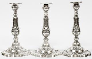 Appraisal: GORHAM CHANTILLY GRAND STERLING SILVER CANDLESTICKS GORHAM CHANTILLY GRAND STERLING