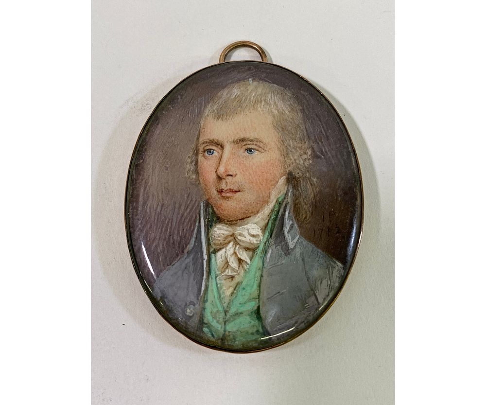 Appraisal: American Miniature James Peale Sr Pennsylvania Maryland - American miniature