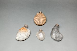 Appraisal: Four Glass Shell William T Murphy New York NY c