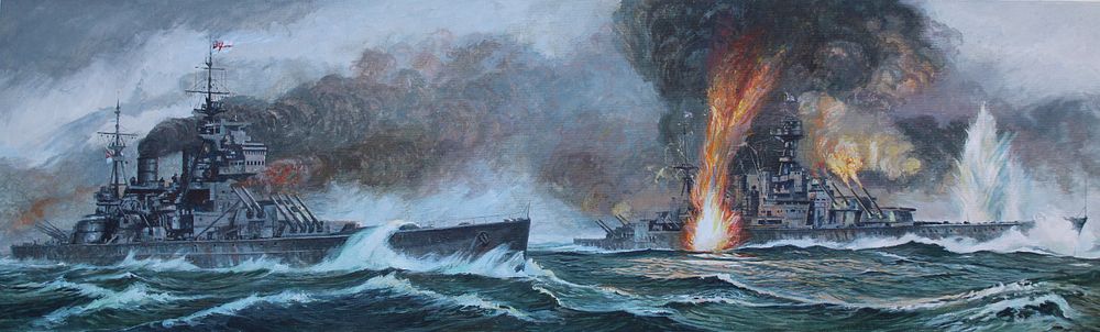 Appraisal: Brian Sanders B Sinking of HMS Hood Brian Sanders British