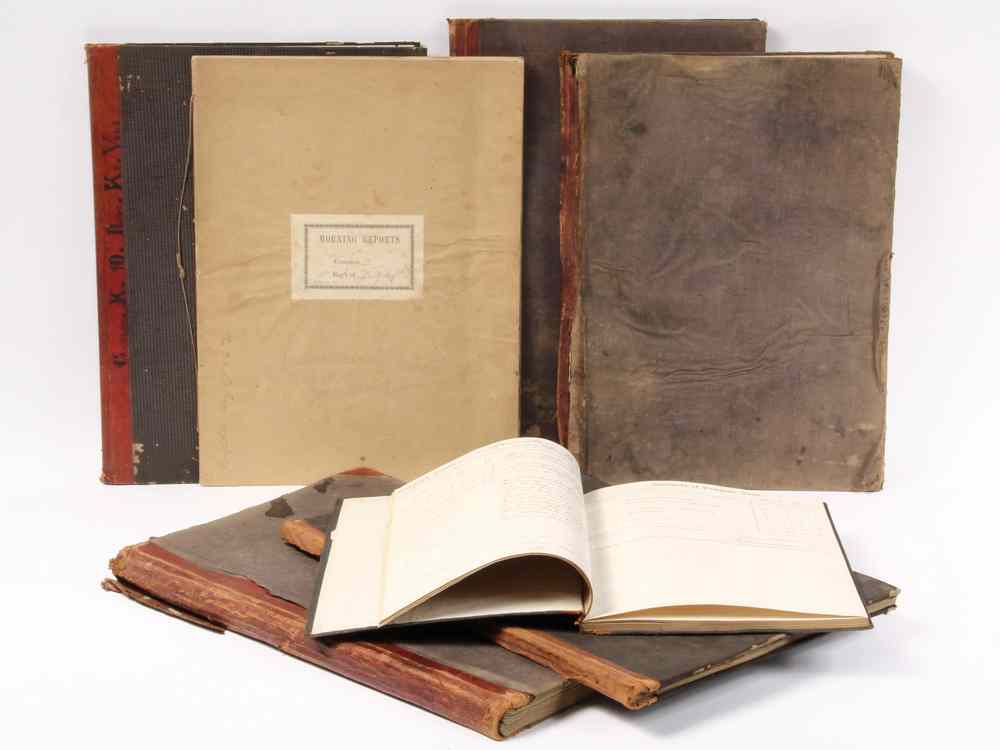 Appraisal: CIVIL WAR ACCOUNT BOOKS - The Ledgers of Co K