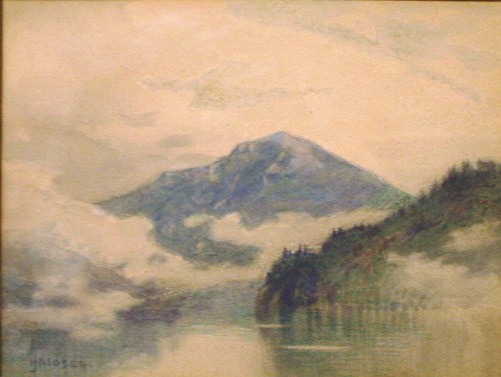 Appraisal: Moser James Henry Canada District of Columbia - Mountain scene