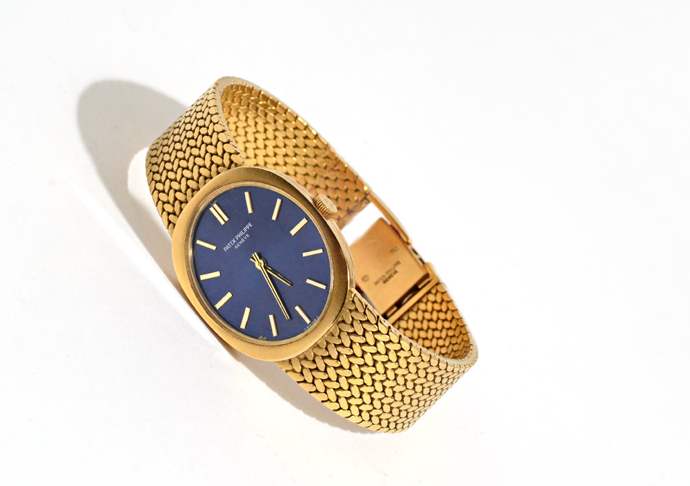 Appraisal: K PATEK PHILIPPE ELLIPSE WRISTWATCH K yellow gold watch and