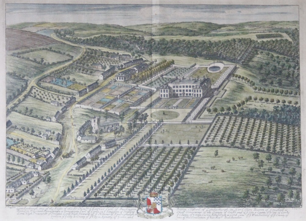 Appraisal: After Knuff Kipp S C Londesburgh map plan engraving in