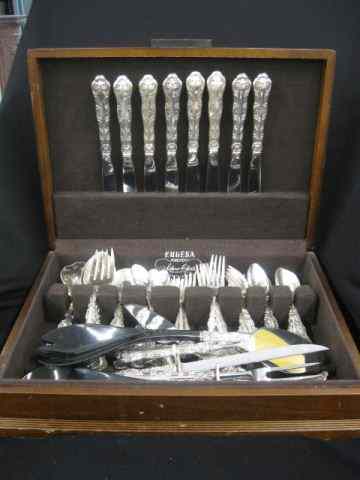 Appraisal: pc Gorham ''Strasbourg'' Sterling Flatware service for with lots of