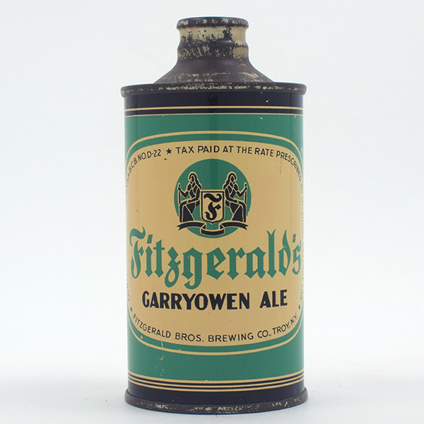 Appraisal: Fitzgeralds Garryowen Ale Cone Top - Reference USBC - Brewery