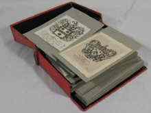 Appraisal: A folder in book form containing th and th century