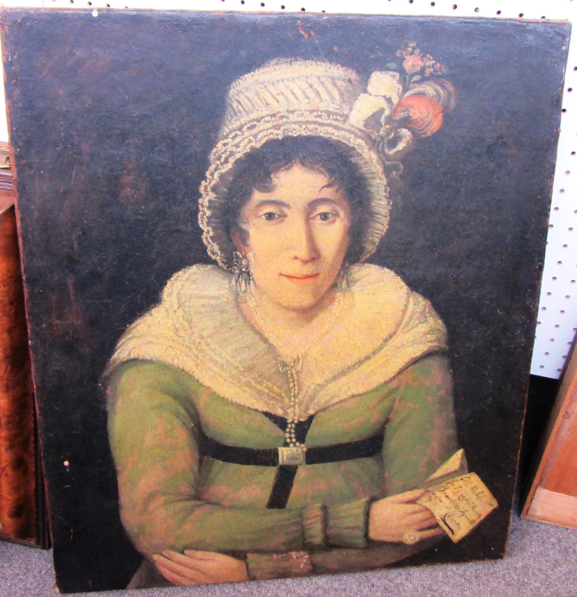 Appraisal: Italian School th century Portrait of Signora Countess Maria Franchini