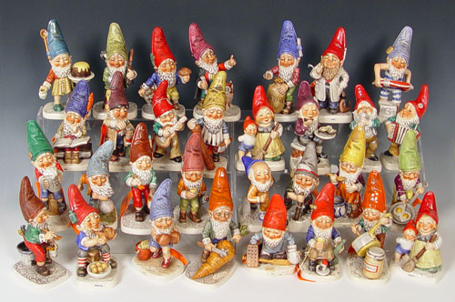 Appraisal: COLLECTION OF GOEBEL CO-BOY GNOMES All in excellent condition different