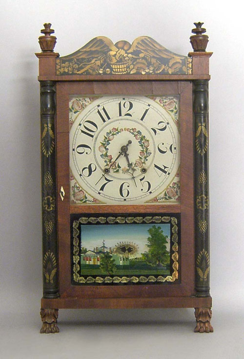 Appraisal: Jeromes Darrow Empire mantle clock h