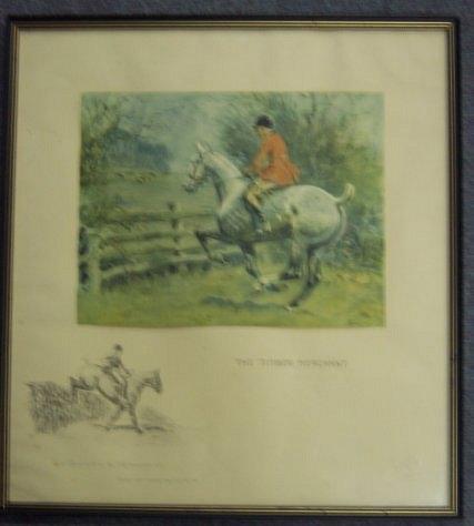 Appraisal: Charles Johnson Payne Snaffles The Timber Merchantsigned artist's proof lithographwith