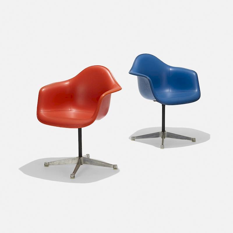 Appraisal: Charles and Ray Eames PACs- s pair Charles and Ray