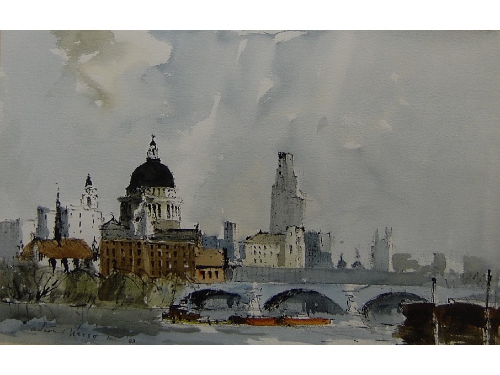 Appraisal: Edward Wesson - Looking towards the City with St Pauls