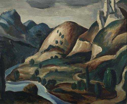 Appraisal: DERAIN ANDRE Chatou - Arches La Vall e du Lot