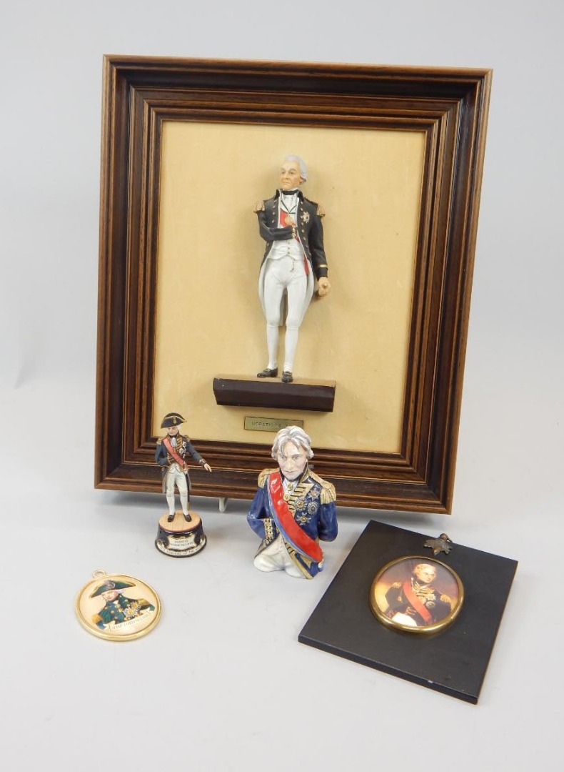 Appraisal: Various modern collectable's relating to Admiral Lord Nelson to include