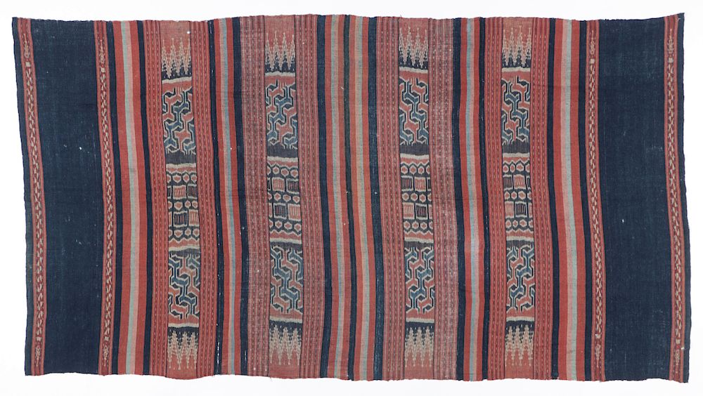 Appraisal: Antique Tanah Toraja Ceremonial Ikat Textile Tanah Toraja Ceremonial Ikat