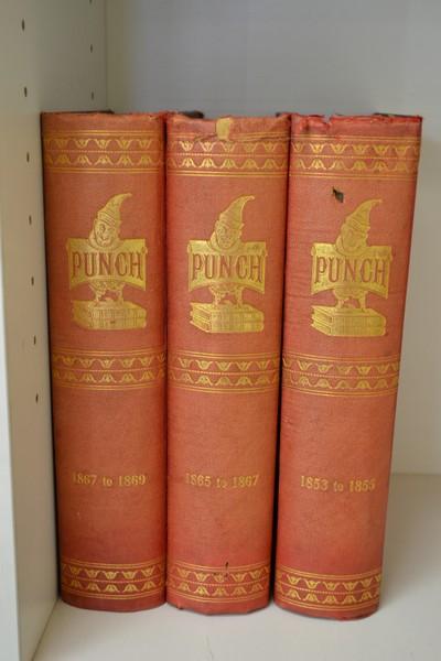 Appraisal: THREE EDITIONS OF PUNCH - - AND -