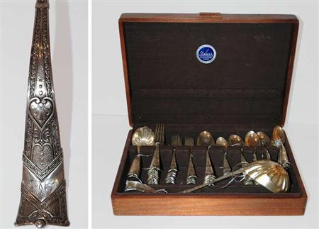 Appraisal: Shiebler Silver Flatware Service Estimate -