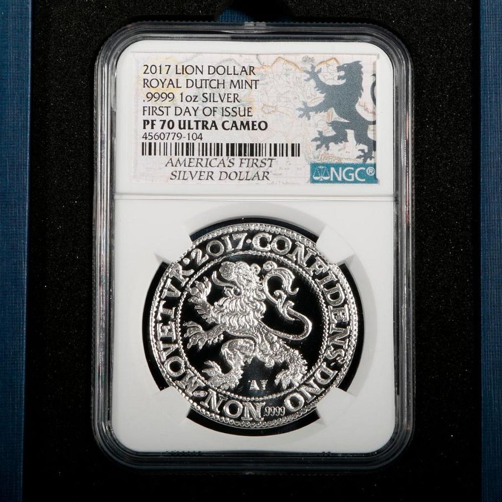 Appraisal: Lion Dollar ounce silver proof Lion Dollar oz Silver Proof