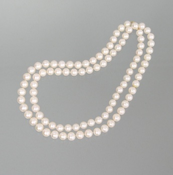 Appraisal: Opera Length Necklace of - mm Freshwater Cultured Pearls k