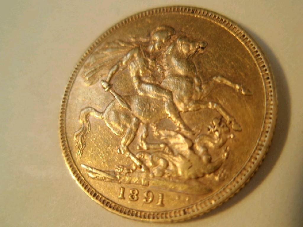 Appraisal: A Victorian gold sovereign