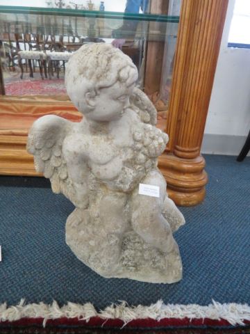 Appraisal: Concrete Garden Statue of an Angel