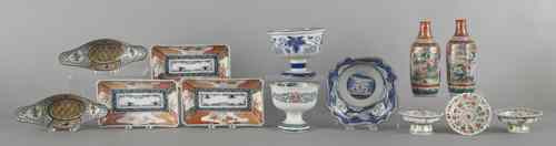 Appraisal: Collection of Chinese and Japanese porcelain twenty pcs