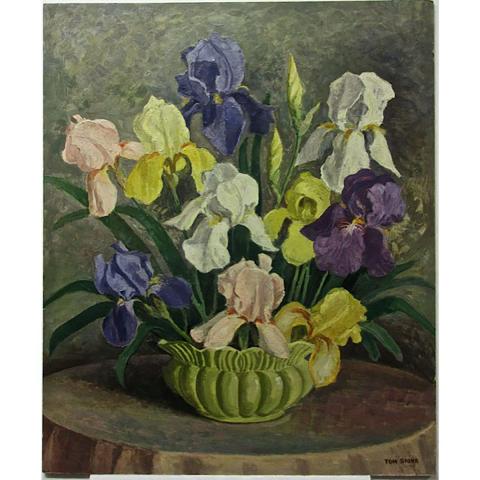 Appraisal: THOMAS ALBERT STONE CANADIAN - IRIS OIL ON MASONITE SIGNED