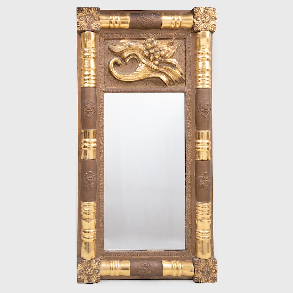 Appraisal: Giltwood Pier Mirror x in Condition Overall minor wear surface