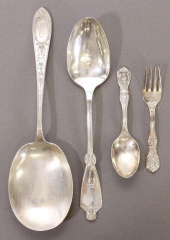 Appraisal: lot of American sterling silver flatware including Whiting Manufacturing Company