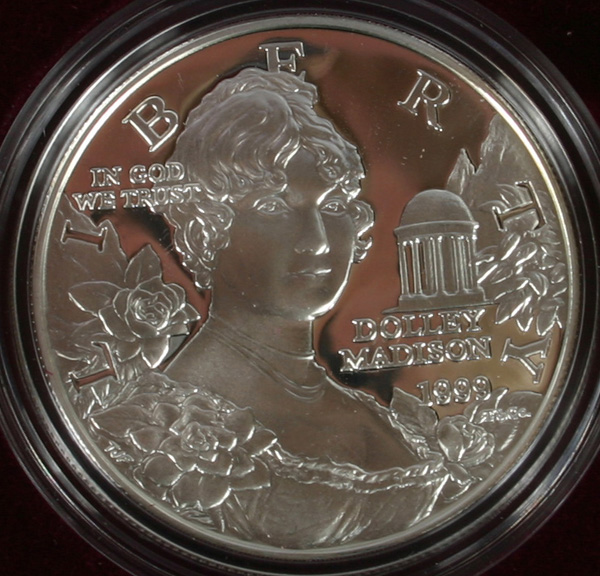 Appraisal: US Mint Dolley Madison Silver oz Proof Coin