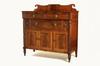 Appraisal: SIDEBOARD - Circa - upstate New York mahogany sideboard Two