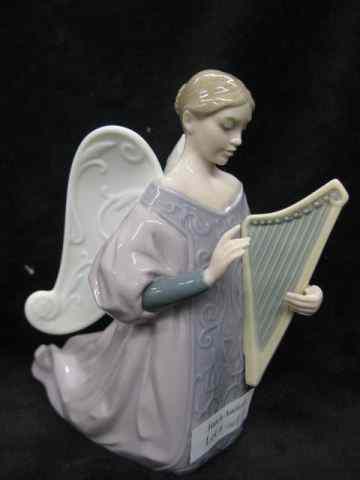 Appraisal: Lladro Porcelain Figurine of an Angel ''Harp-Cantata'' '' excellent